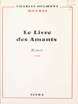 cover image of Le livre des amants